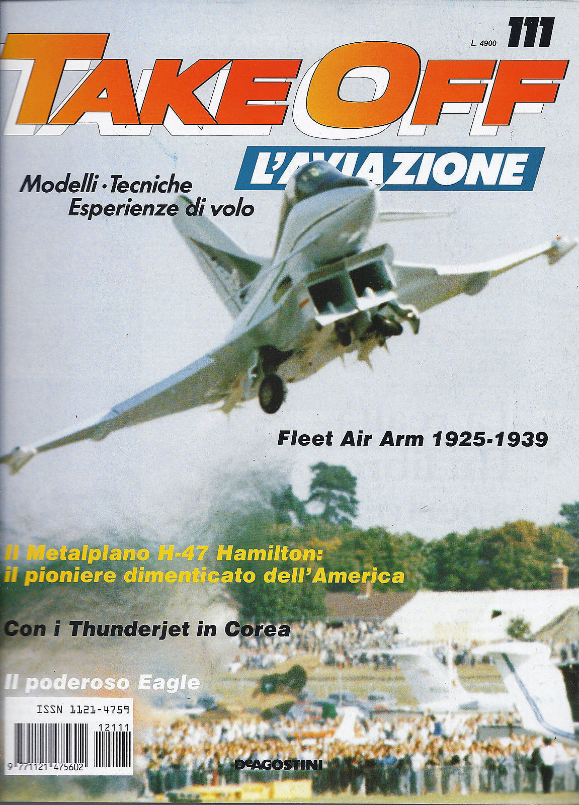 TAKE OFF  L'AVIAZIONE - fascicolo 111
