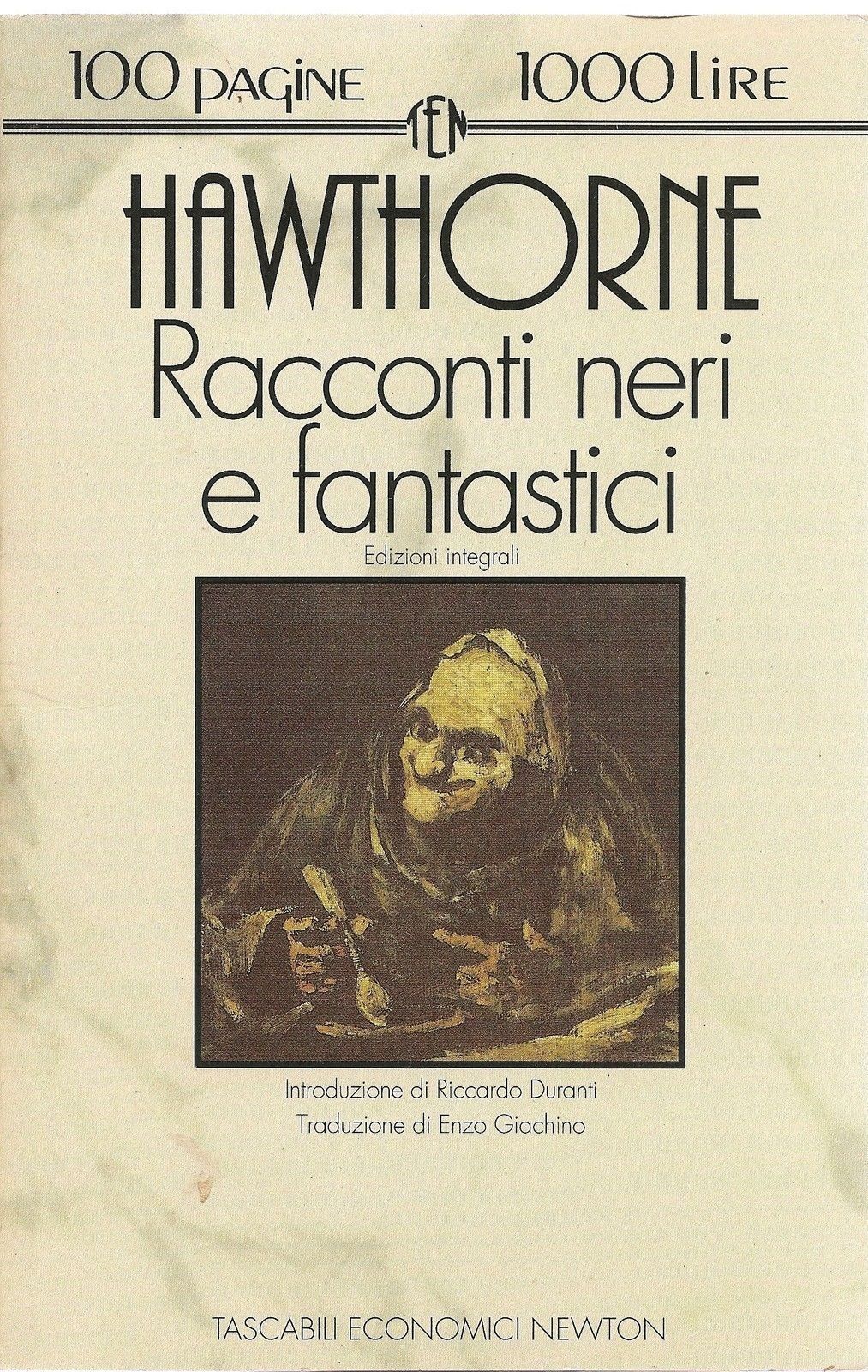 RACCONTI NERI FANTASTICI - NATHANIEL HAWTHORNE