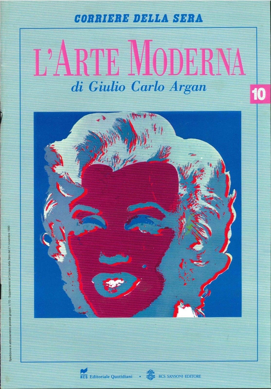 L'ARTE MODERNA N° 10 - GIULIO CARLO ARGAN