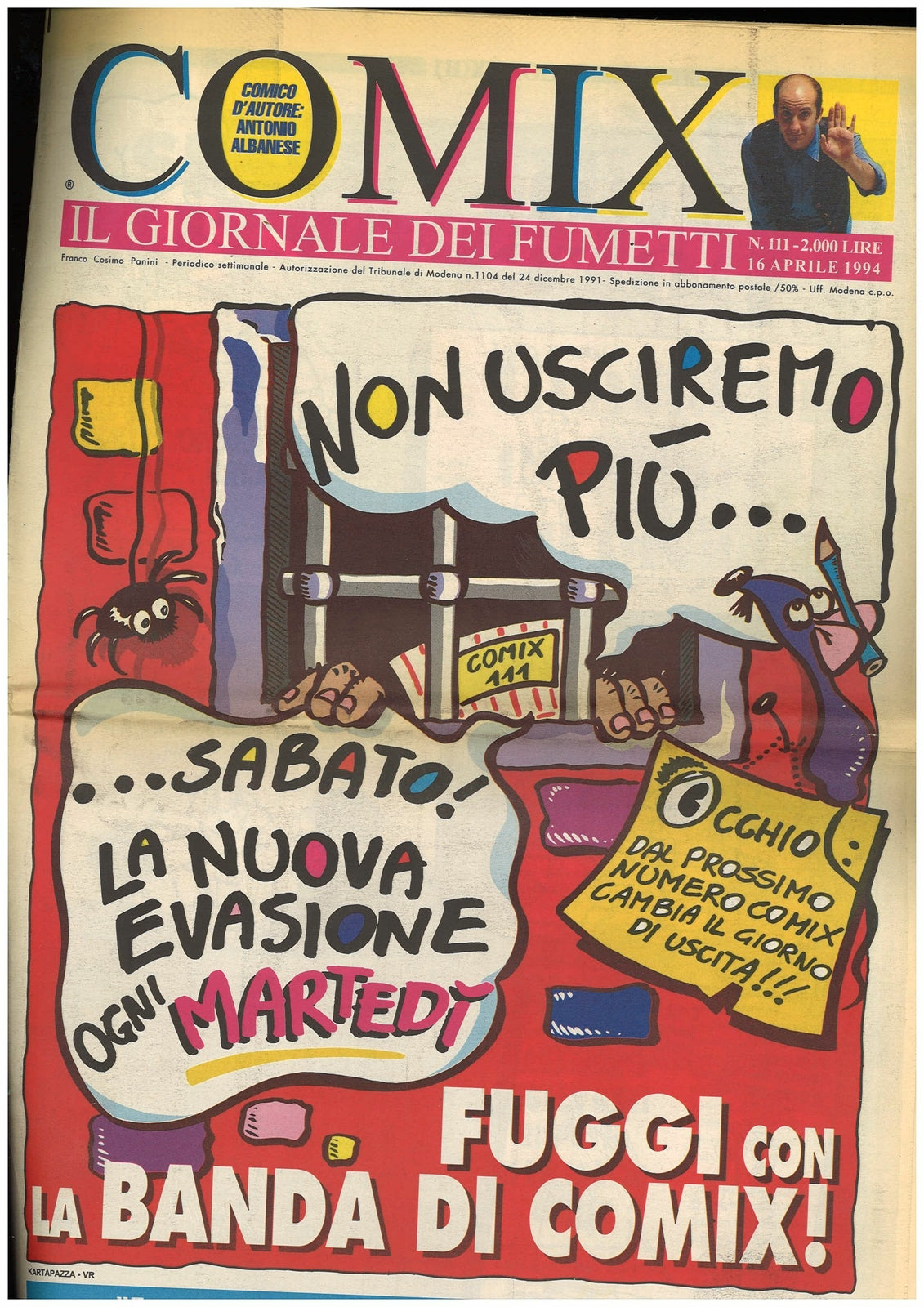 COMIX 16 APRILE 1994