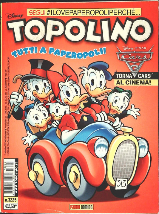 TOPOLINO N. 3225 - 13 SETTEMBRE 2017
