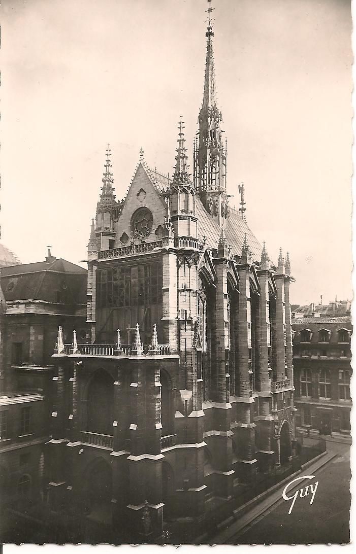 PARIS - LA SAINTE CHAPELLE -BOULEVARD DU PALAIS - NV