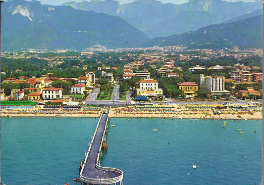 MARINA DI MASSA - VEDUTA AEREA - V1970