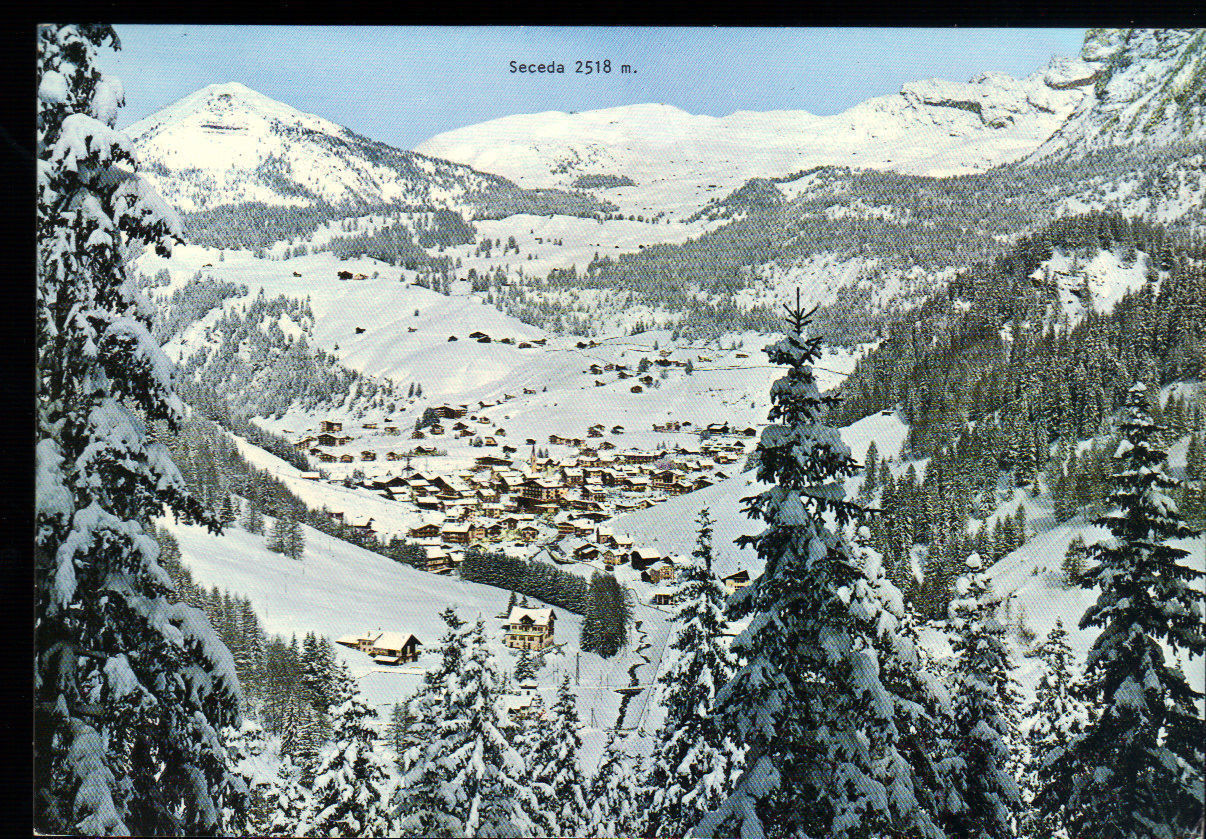 DOLOMITI - SELVA VERSO SECEDA - VIB