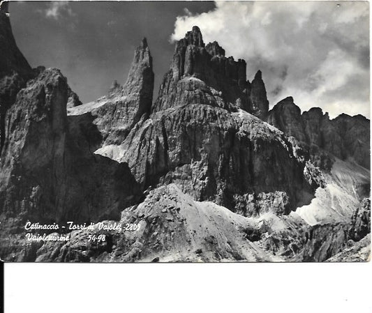 CATINACCIO - TORRI DI VAJOLET - PANORAMA - V1962