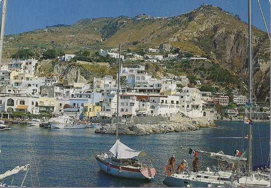 ISOLA D'ISCHIA - SANT'ANGELO - VISTA DAL MOLO - V 