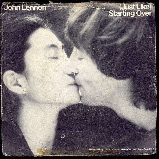 (JUST LIKE) STARTING OVER # JOHN LENNON - KISS KISS KISS # YOKO ONO (Label WB)