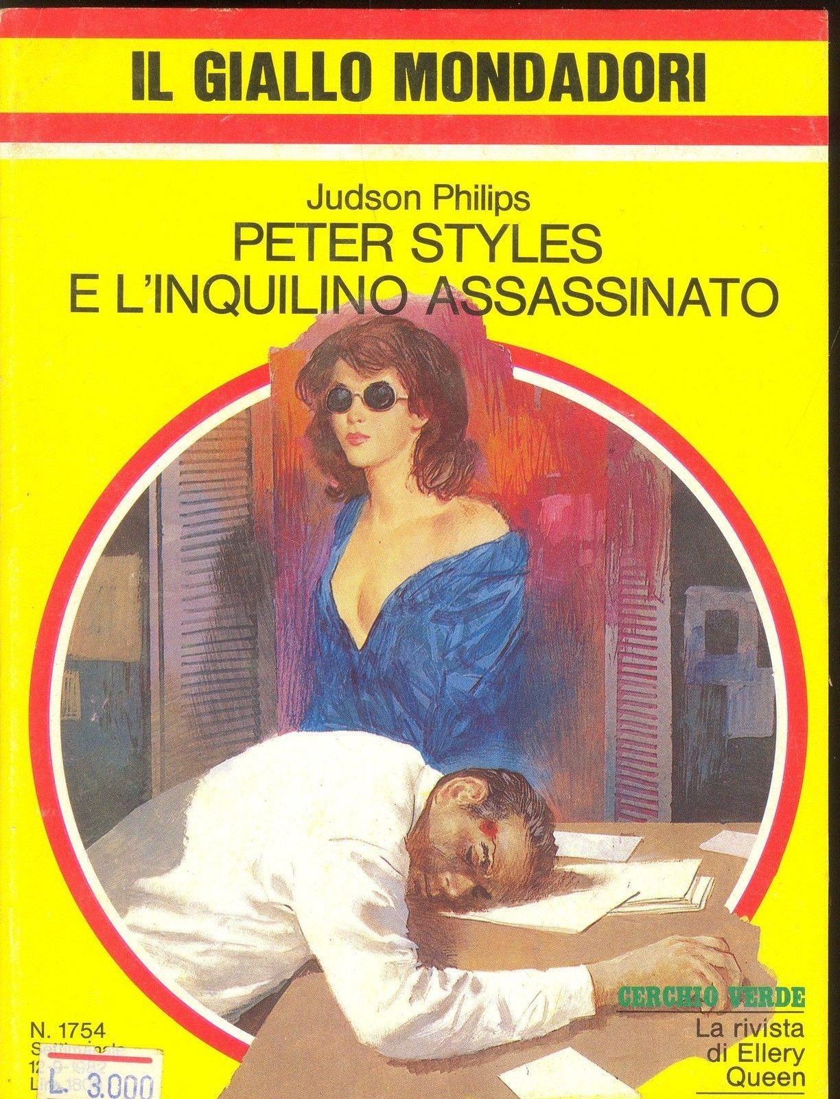 PETER STYLES E L'INQUILINO ASSASSINATO - JUDSON PHILLIPS