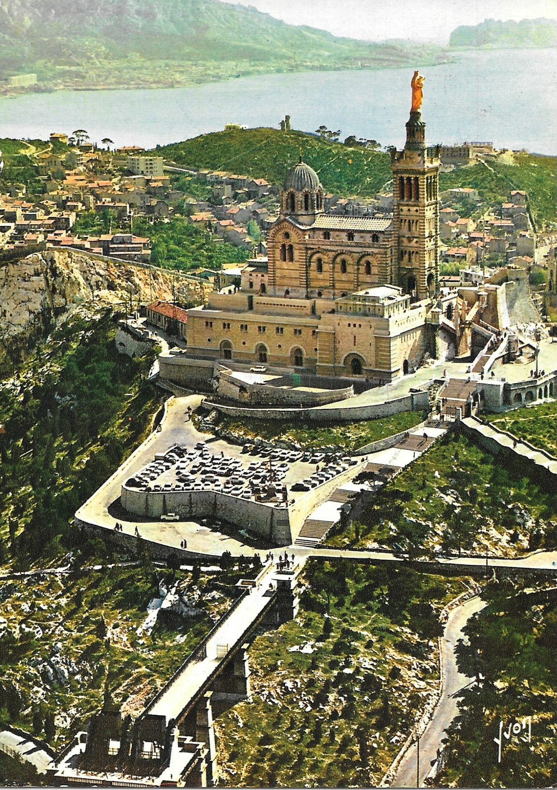 MARSIGLIA - BASILICA NOTRE-DAME-DE-LA-GARDE - V1969