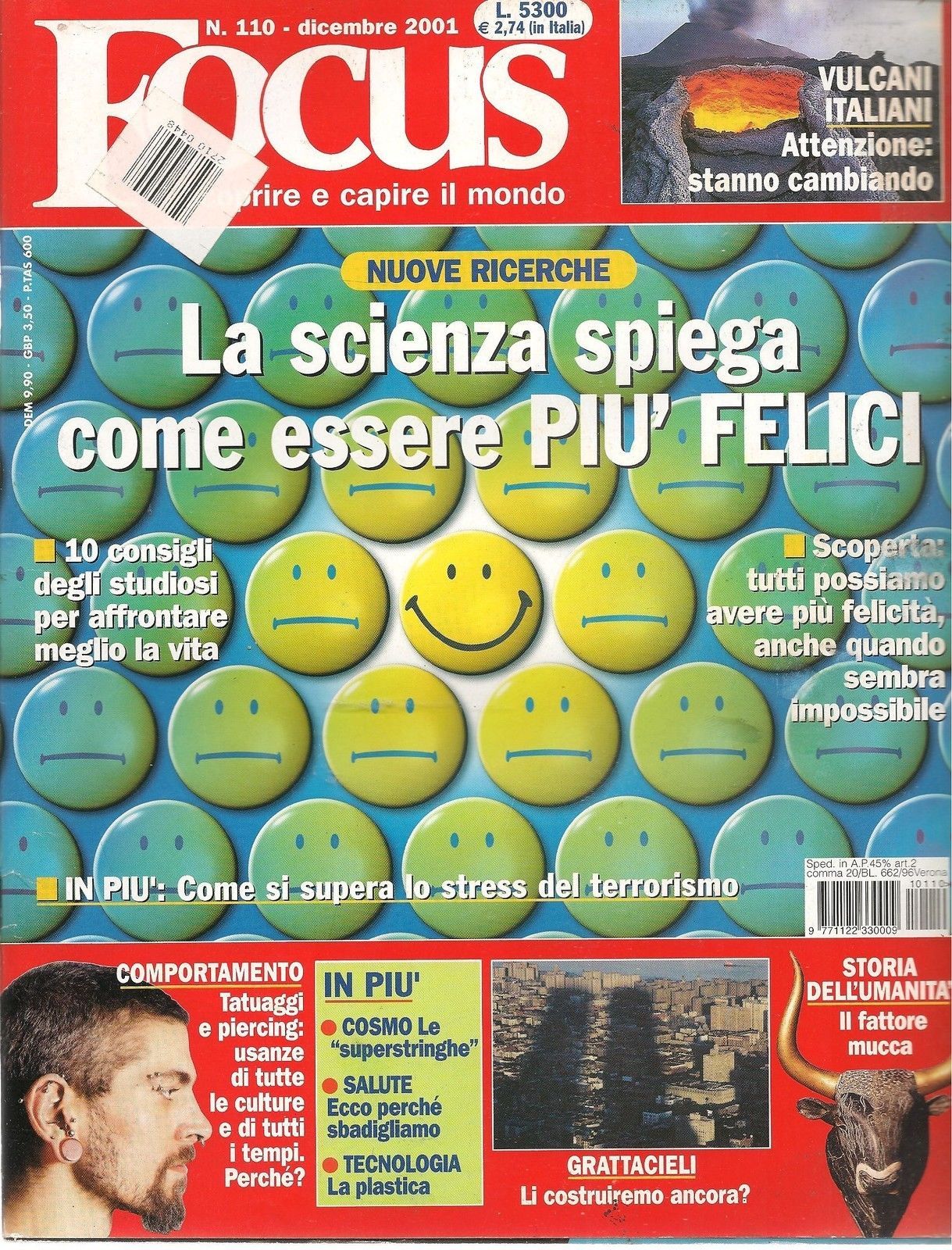 FOCUS n° 110 - dicembre 2001