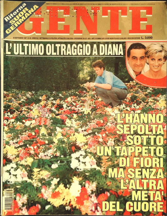 GENTE 23 ETTEMBRE 1997 - DIANA - OUTLET DEL LIBRO