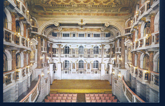 MANTOVA - TEATRO SCIENTIFICO, IL PALCOSCENICO - NV