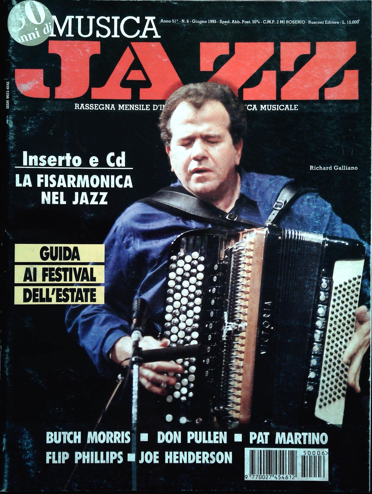 MUSICA JAZZ GIUGNO 1995