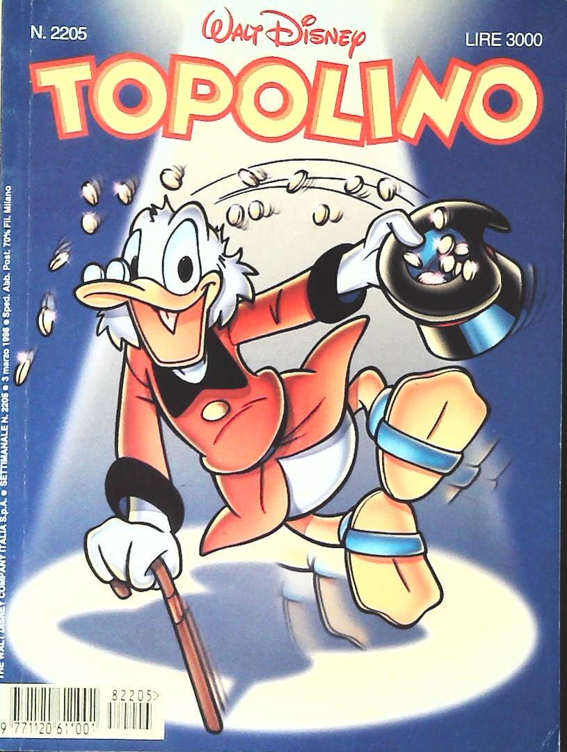 TOPOLINO N. 2205 - 3 MARZO 1998
