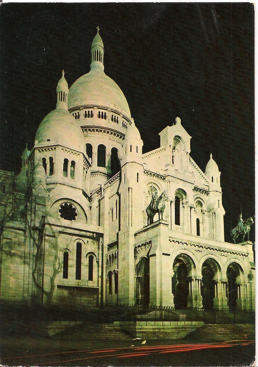 PARIS - LE SACRE'-COEUR ILLUMINE' - V