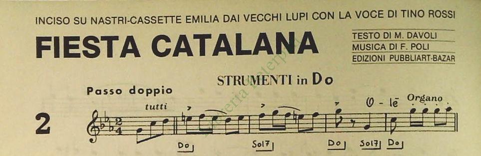 IL LISCIO DI FRANCESCO POLI - IL LISCIO DI PIERO LECCHINI - SPARTITO-SHEET MUSIC