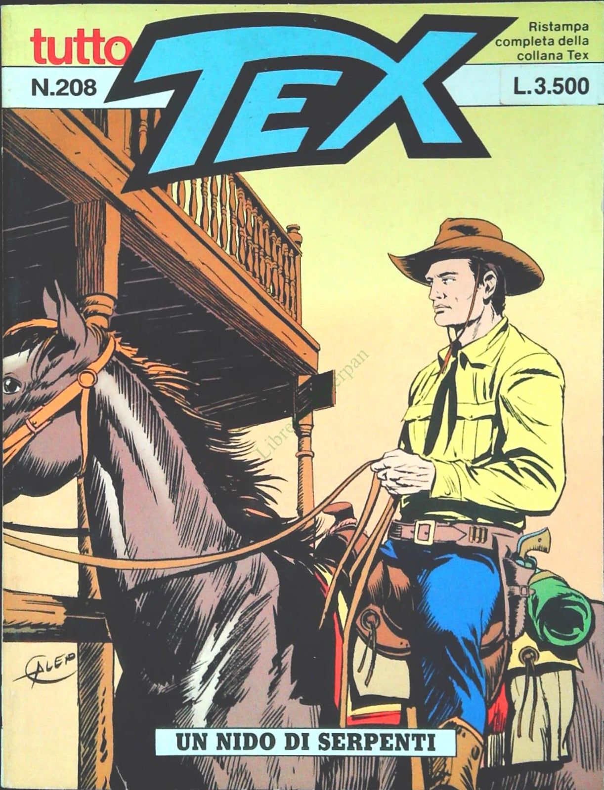 TUTTO TEX N. 208 - UN NIDO DI SERPENTI - OUTLET DEL LIBRO