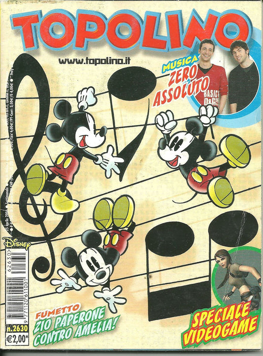 TOPOLINO N. 2630 - 25 APRILE 2006