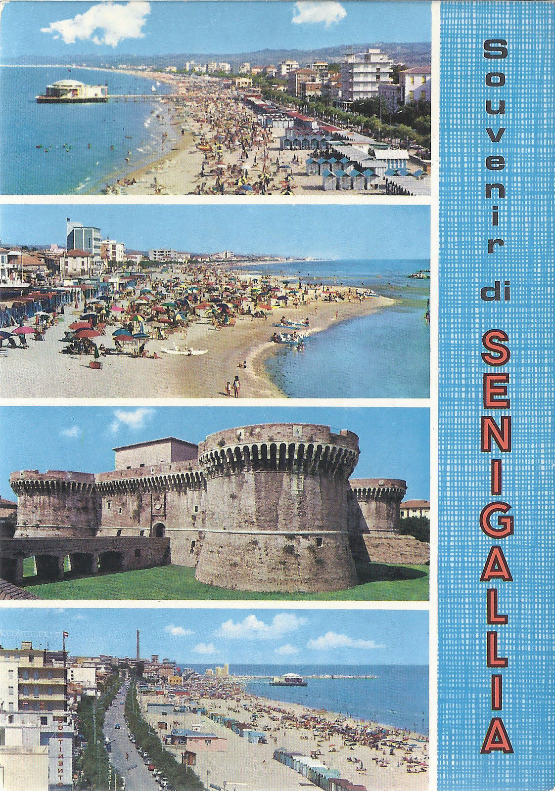 SENIGALLIA - SOUVENIR - 4 VEDUTE - V1979