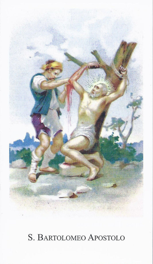 S. BARTOLOMEO APOSTOLO - SANTINO - AS013-240 - Ed. Paco