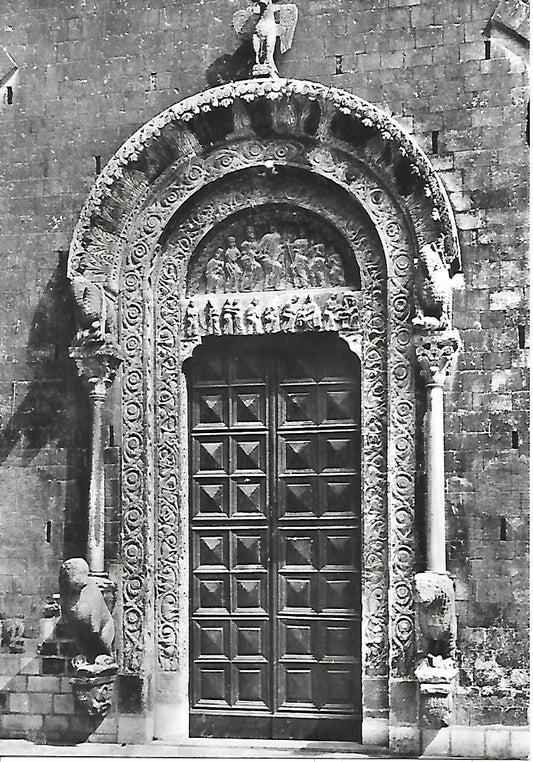 BITONTO CATTEDRALE -PORTALE PRINCIPALE - NV