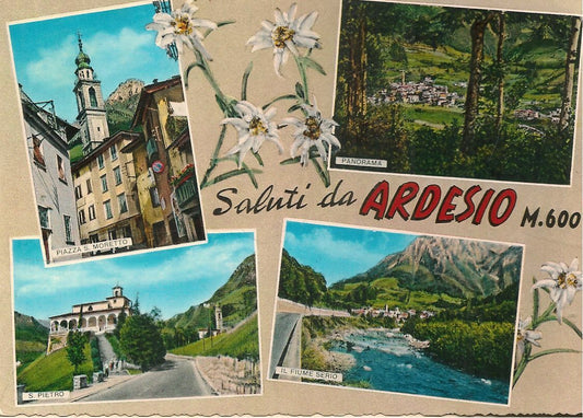 ARDESIO - QUATTRO VEDUTE -V1967