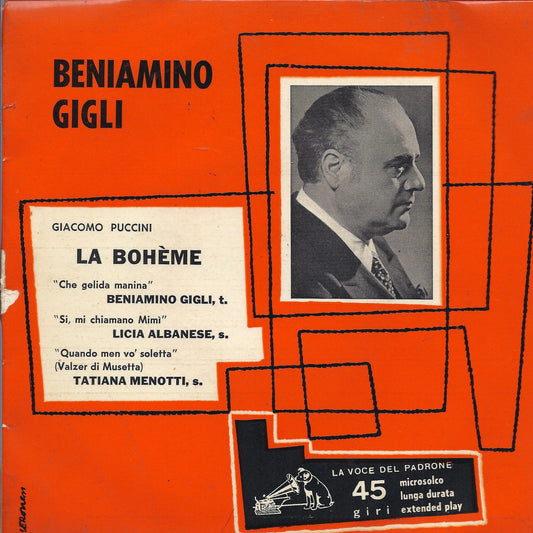 LA BOHEME -- CHE GELIDA MANINA # BENIAMINO GIGLI
