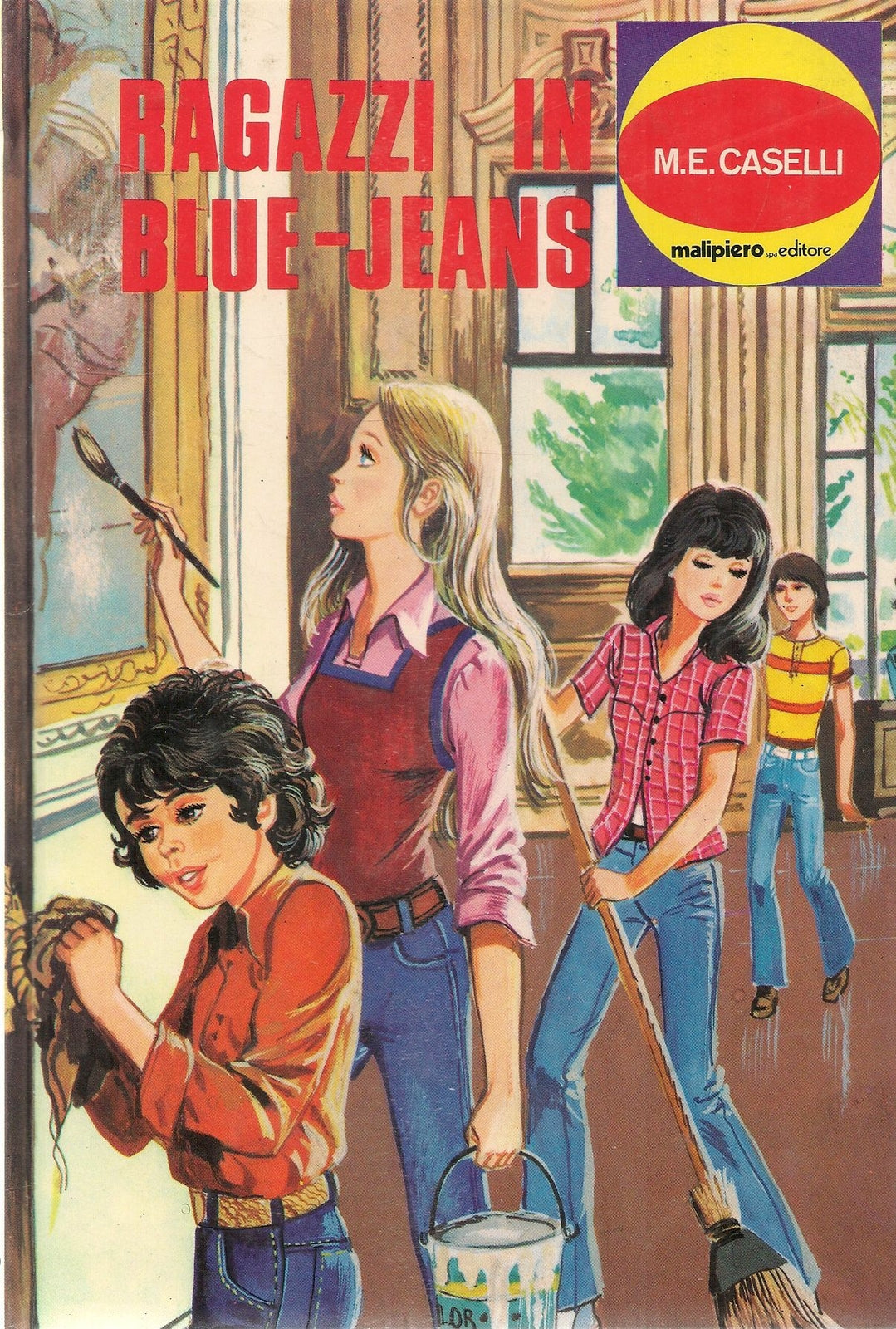 RAGAZZI IN BLUE-JEANS - M.E. CASELLI