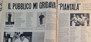RASCEL. IL PUBBLICO MI GRIDAVA PIANTALA - CLIPPING RITAGLIO DI GIORNALE