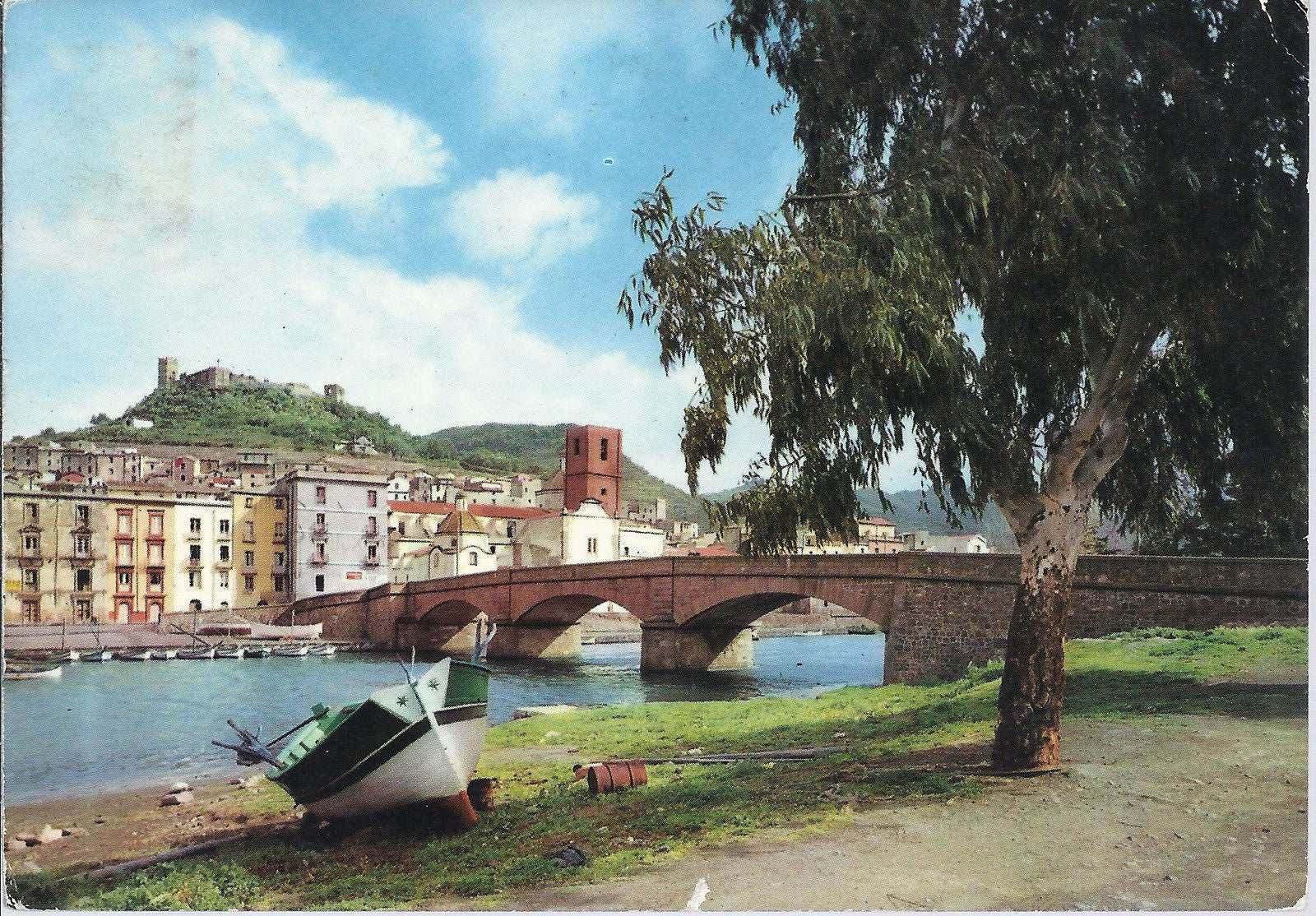 BOSA - SCORCIO PANORAMICO - SARDEGNA PITTORESCA - V1968