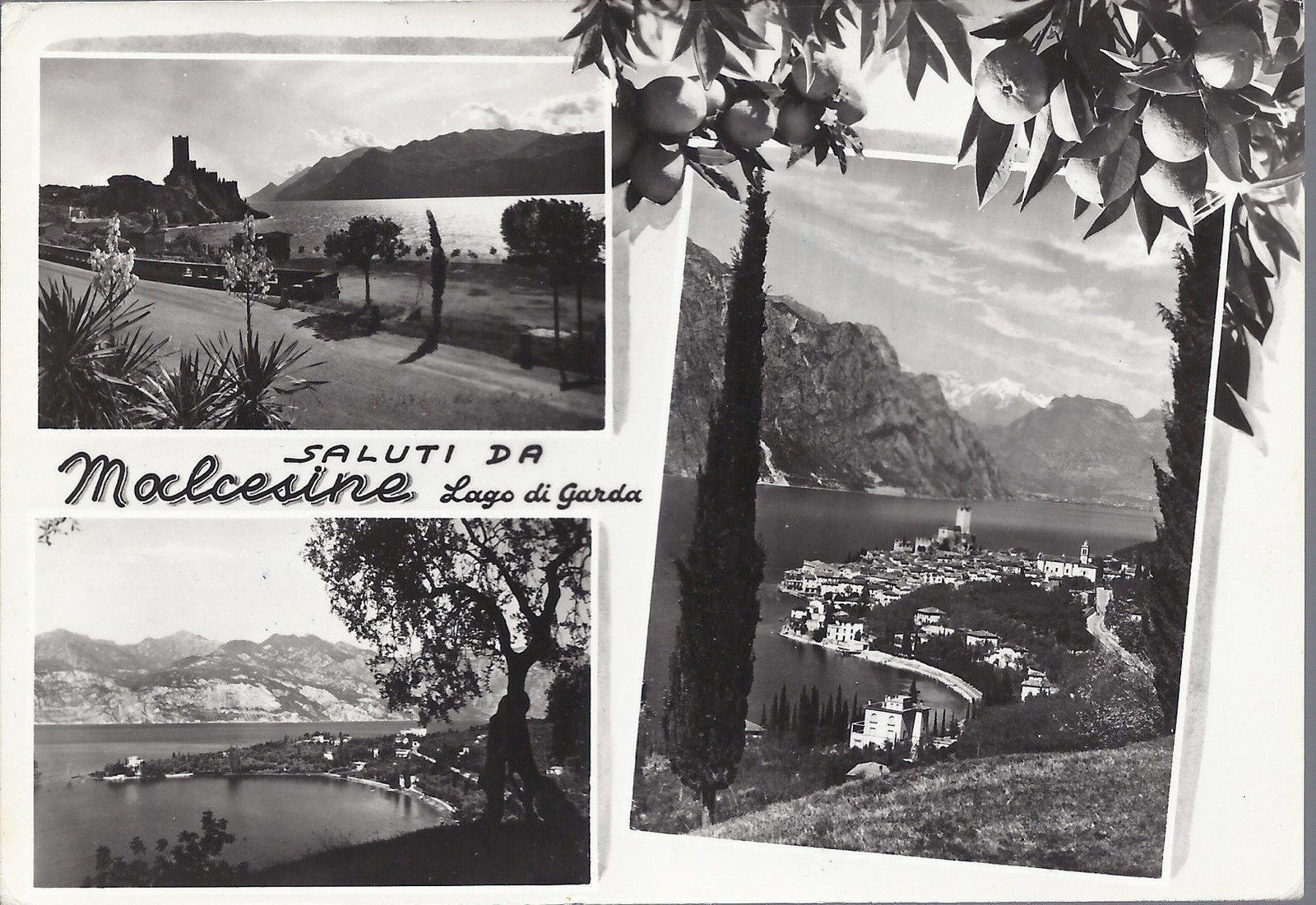 MALCESINE - SALUTI - 3 VEDUTE - V1966