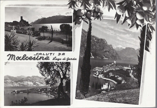 MALCESINE - SALUTI - 3 VEDUTE - V1966