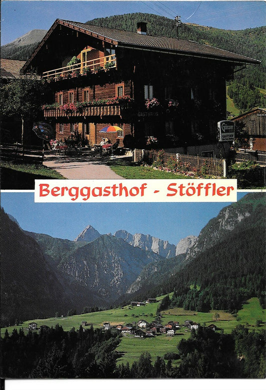 BIRNBAUM - LESACHTAL - BERGGASTHOF STOEFFLER - 2 IMMAGINI - V1984