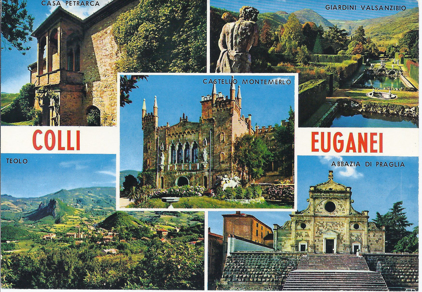 COLLI EUGANEI - PARCO REGIONALE - 5 VEDUTE - V1993