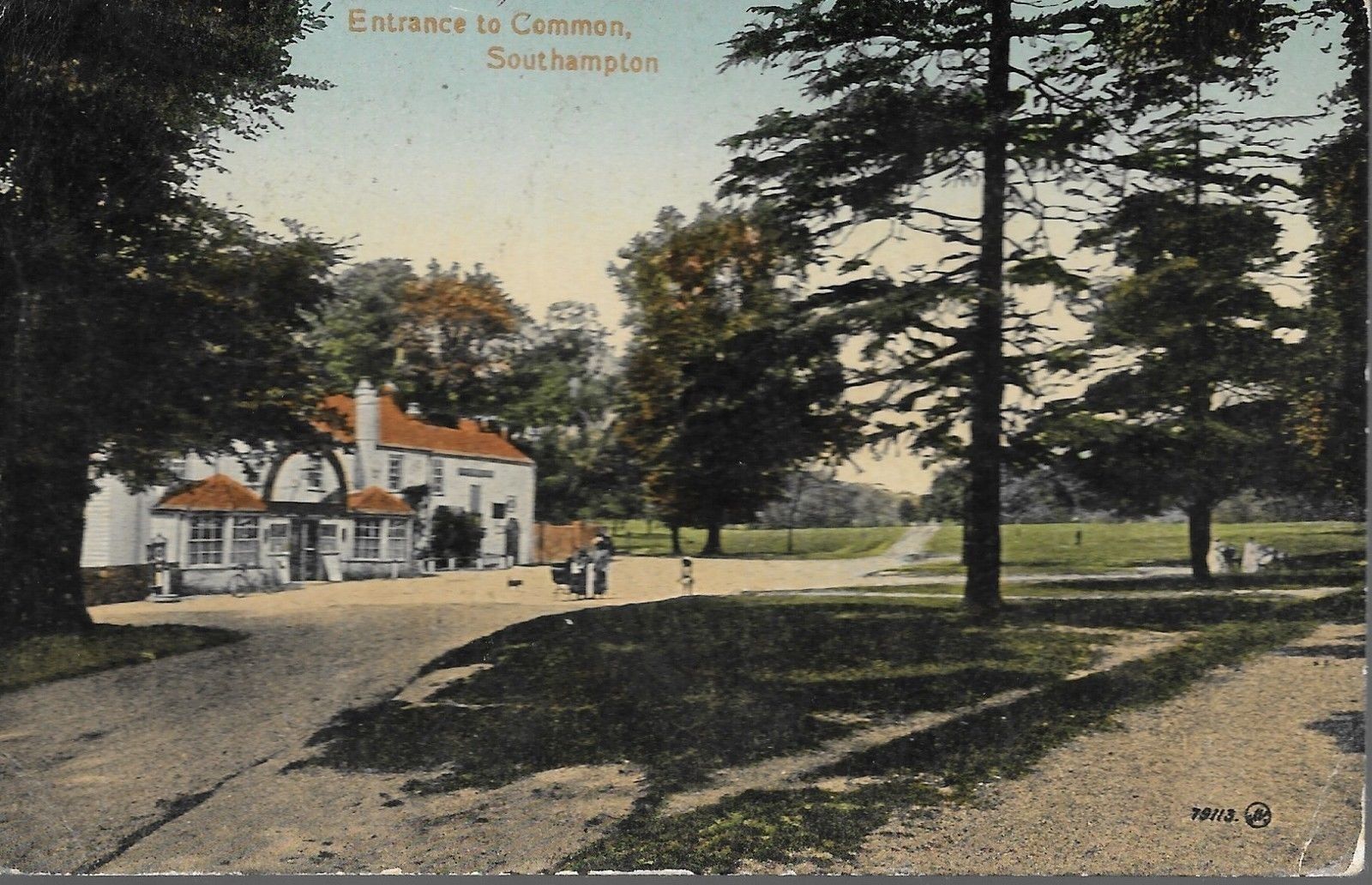 SOUTHAMPTON - ENTRANCE TO COMMON - V/T1919