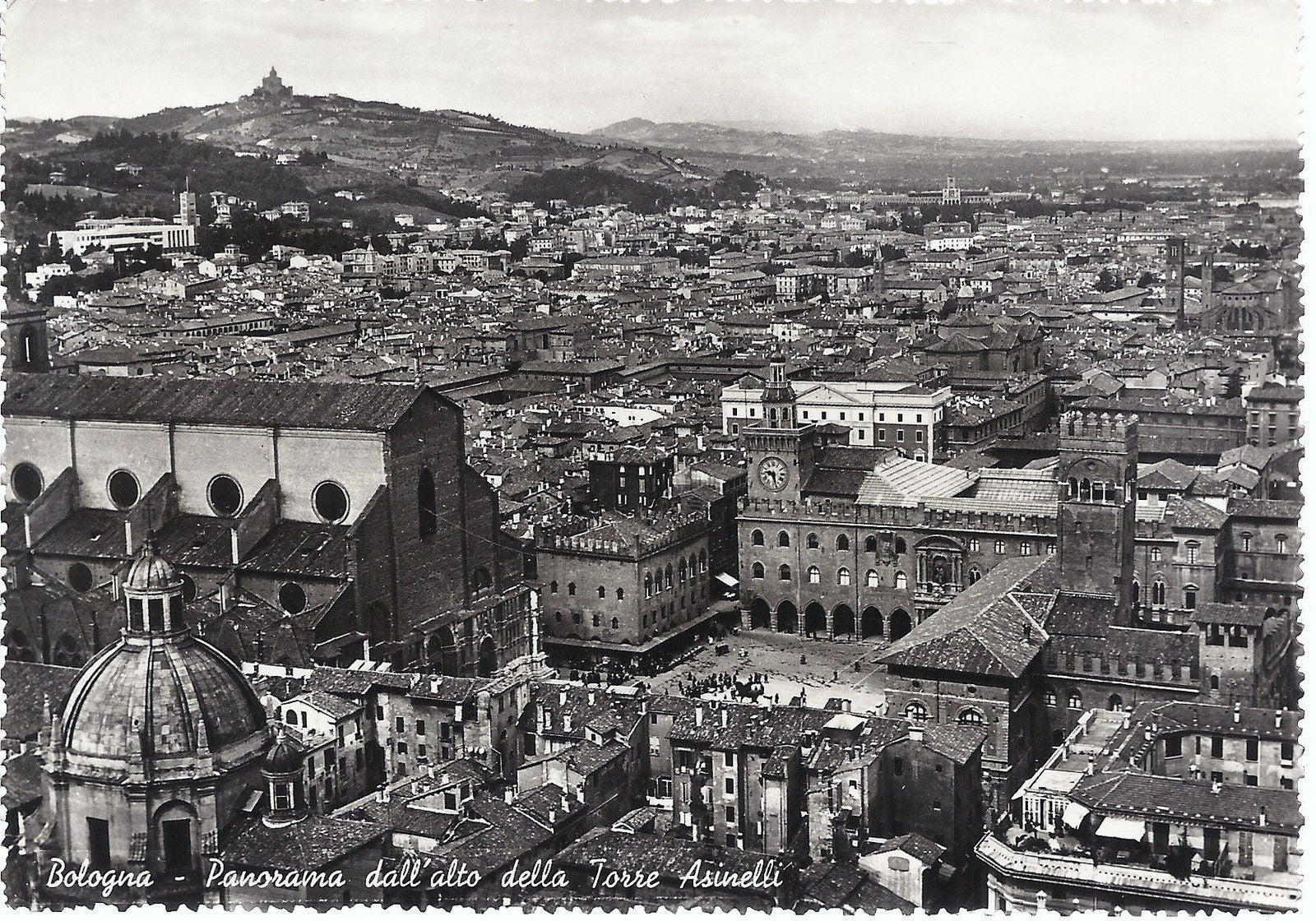 BOLOGNA - PANORAMA DALL'ALTO DELLA TORRE ASINELLI - NV 
