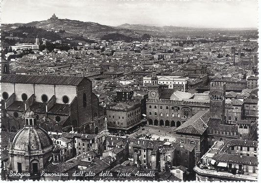 BOLOGNA - PANORAMA DALL'ALTO DELLA TORRE ASINELLI - NV 