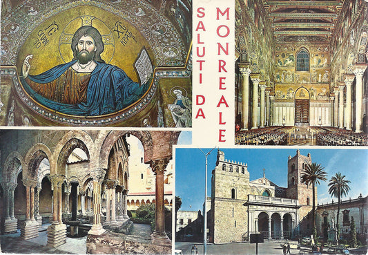 MONREALE - SALUTI - 4 VEDUTE - VSD - FG