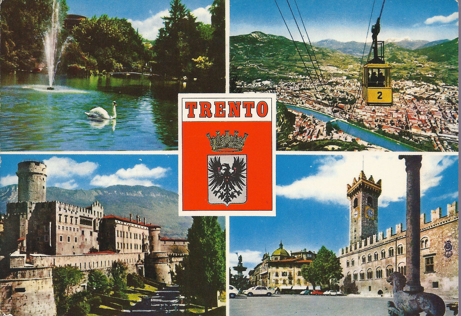 TRENTO - 4 VEDUTE - V 1978 - FG