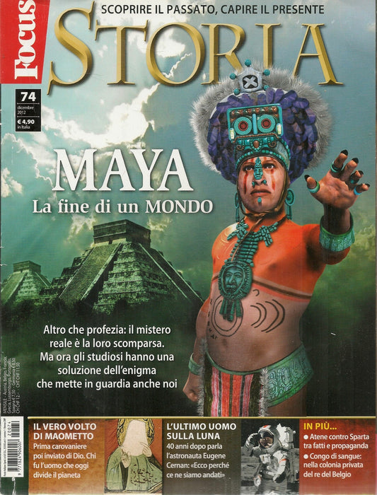 FOCUS STORIA N. 74 -MAYA LA FINE DEL MONDO