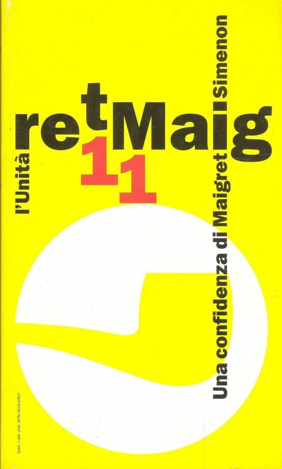 UNA CONFIDENZA DI MAIGRET  - GEORGES SIMENON