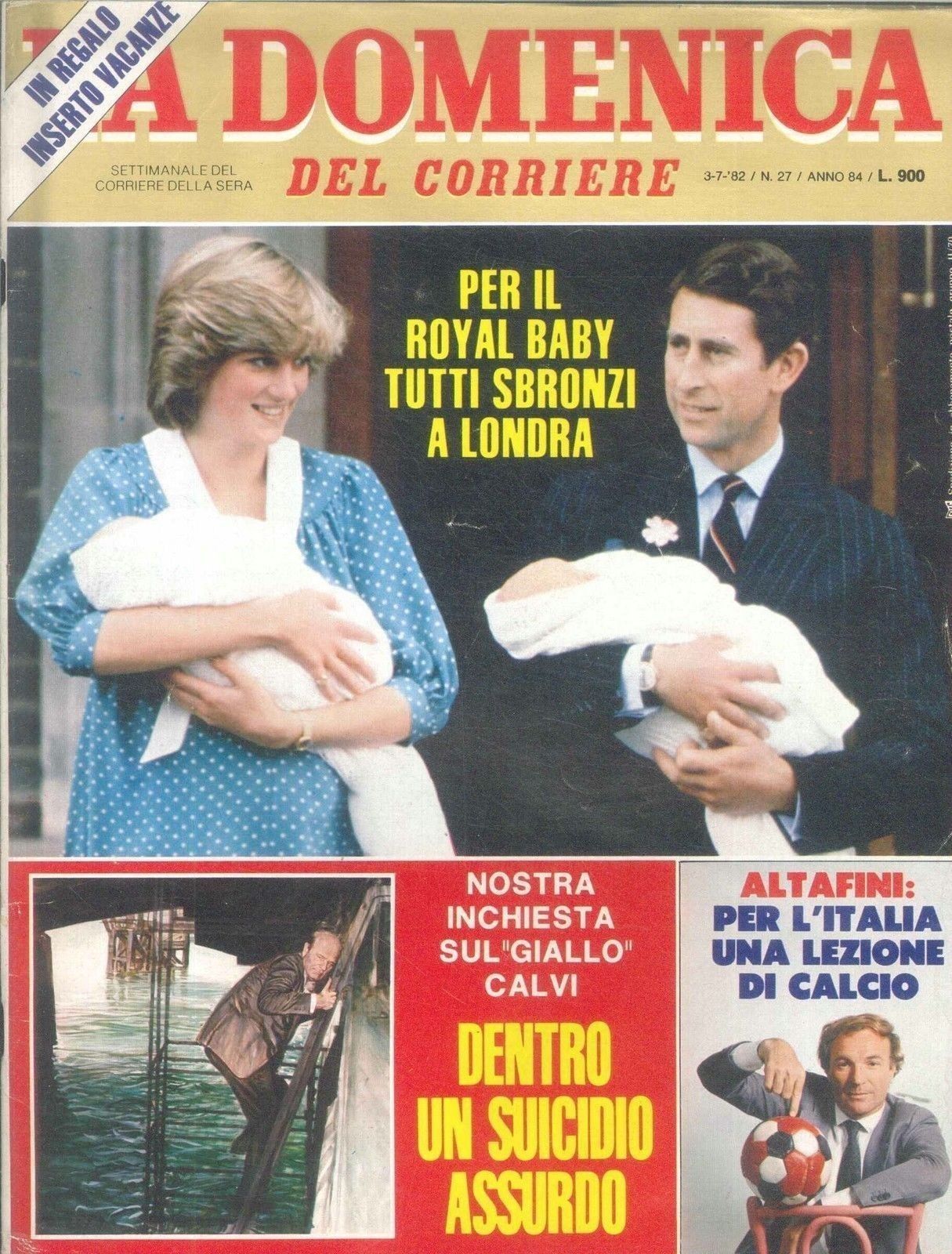DOMENICA DEL CORRIERE N 27 - 3 LUGLIO 1982