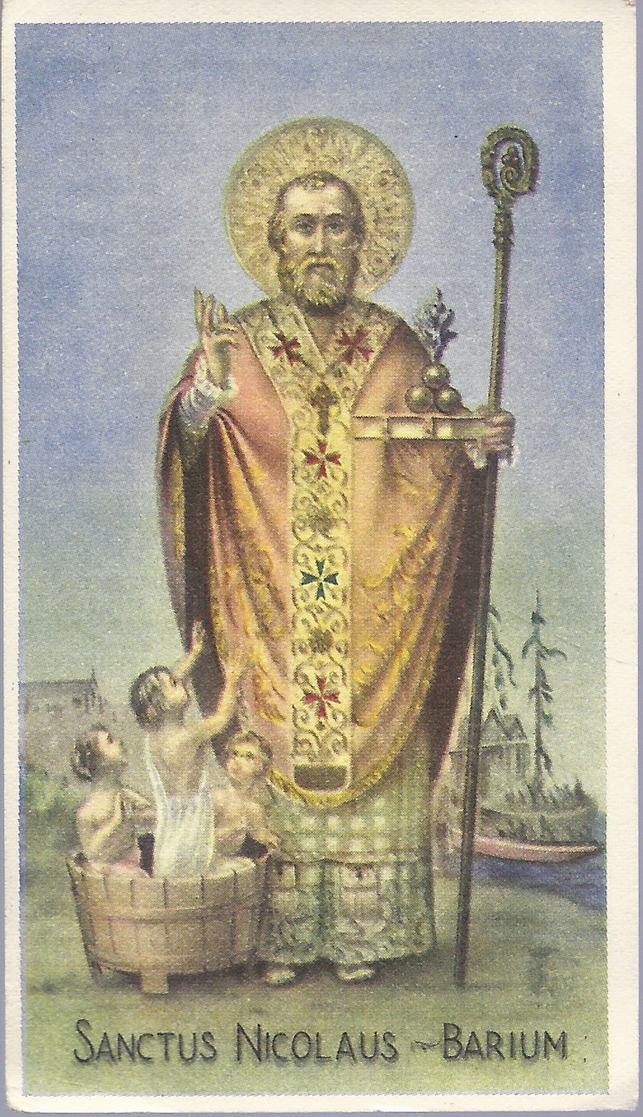 SANCTUS NICOLAUS  BARIUM - SANTINO - AS015-267 - Ed. Eb