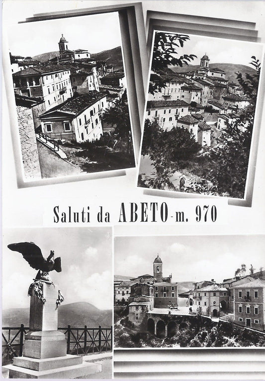 ABETO - SALUTI - 4 VEDUTE - NV - FG