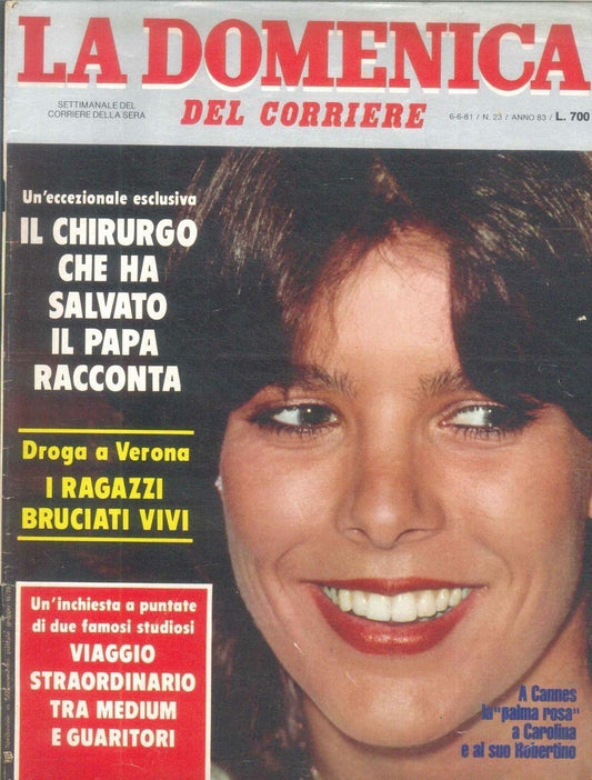 DOMENICA DEL CORRIERE N 23 - 6 GIUGNO 1981