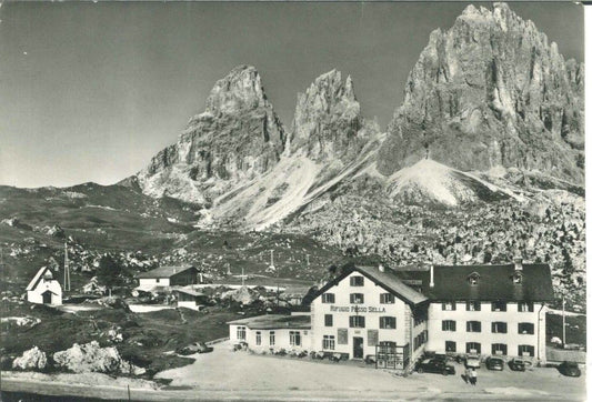 PASSO SELLA - RIFUGIO E SASSOLUNGO - V1973