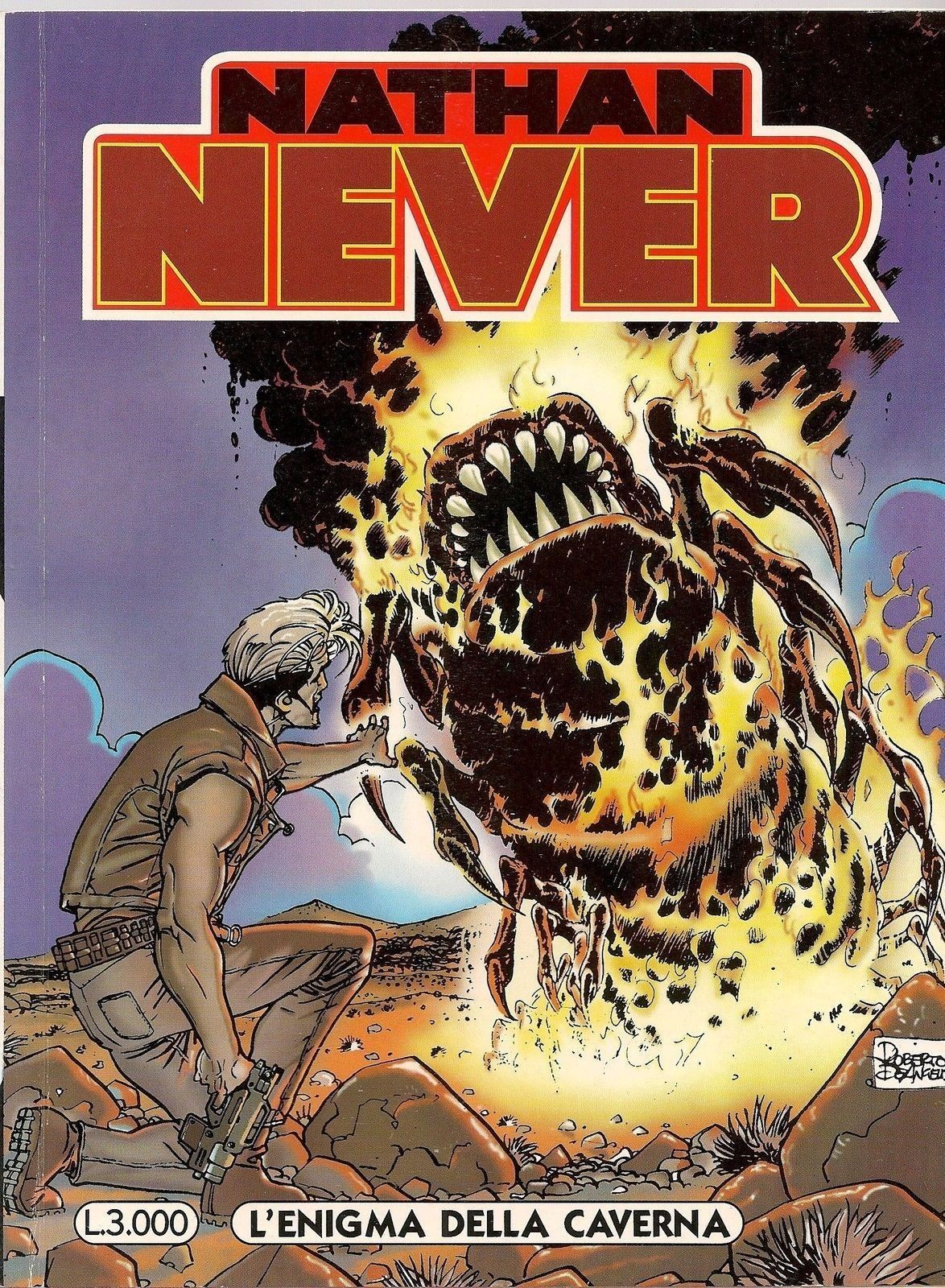 NATHAN NEVER N° 67 - L'ENIGMA DELLA CAVERNA - prima edizione