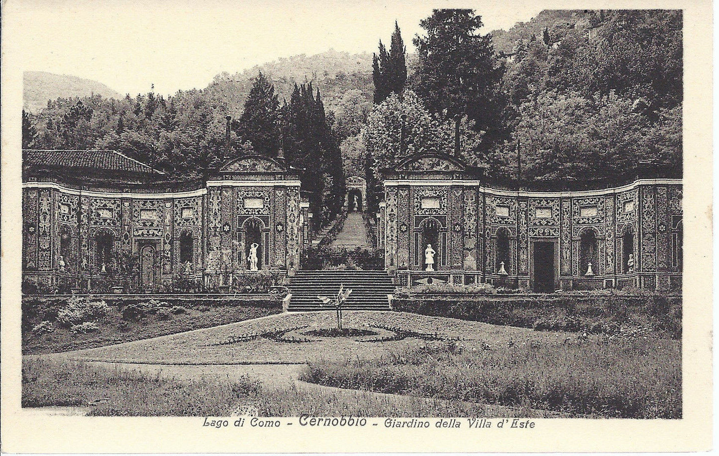 CERNOBBIO - LAGO DI COMO - GIARDINO DELLA VILLA D'ESTE 