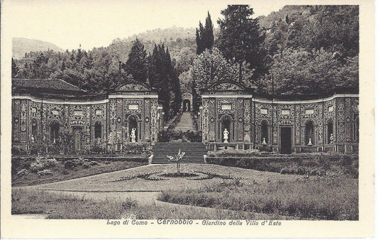 CERNOBBIO - LAGO DI COMO - GIARDINO DELLA VILLA D'ESTE 