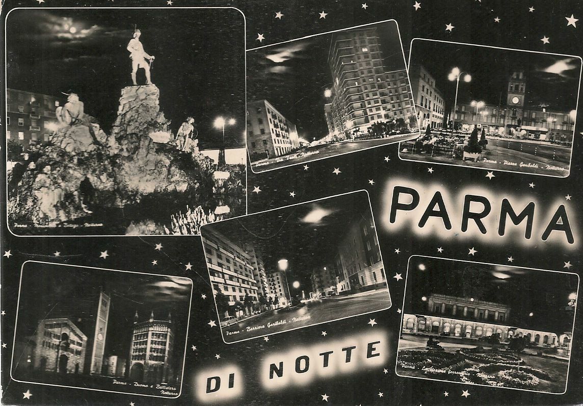 PARMA - SEI VEDUTE NOTTURNO - V1961